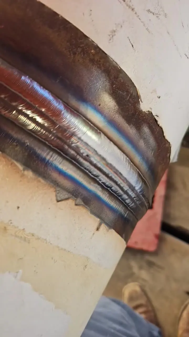 Preview of field weld video